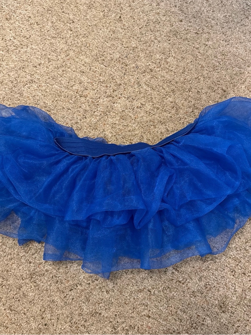 Royal Blue Layered Tulle Tutu Skirt - Women